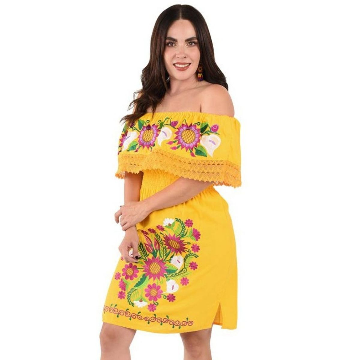 Embroidered Dress NA-TM-77316 - Vestido Bordado