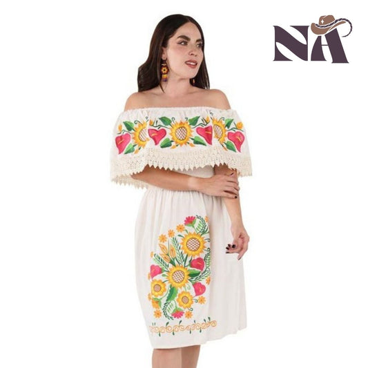 Embroidered Dress NA-TM-77317 - Vestido Bordado