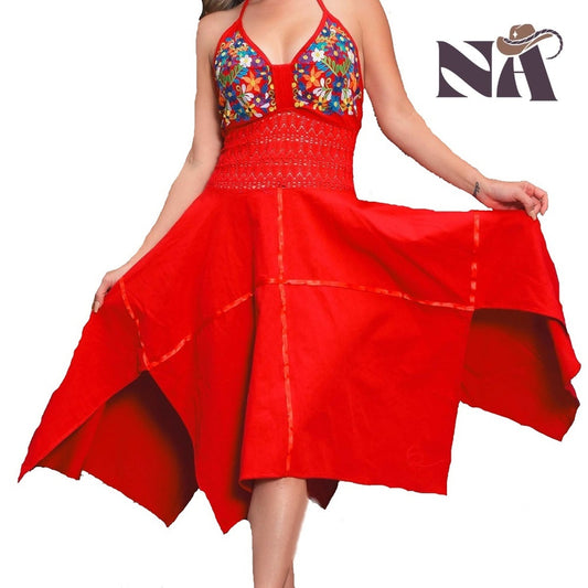 Embroidered Dress NA-TM-77321 - Vestido Bordado