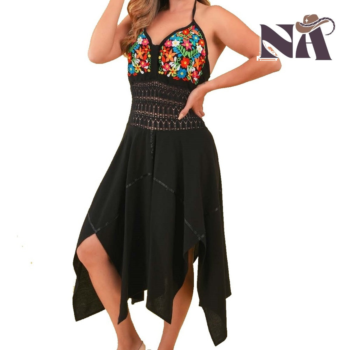Embroidered Dress NA-TM-77324 - Vestido Bordado