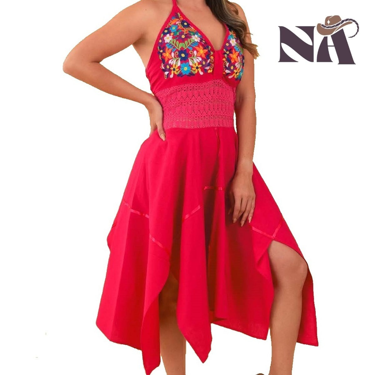 Embroidered Dress NA-TM-77325 - Vestido Bordado
