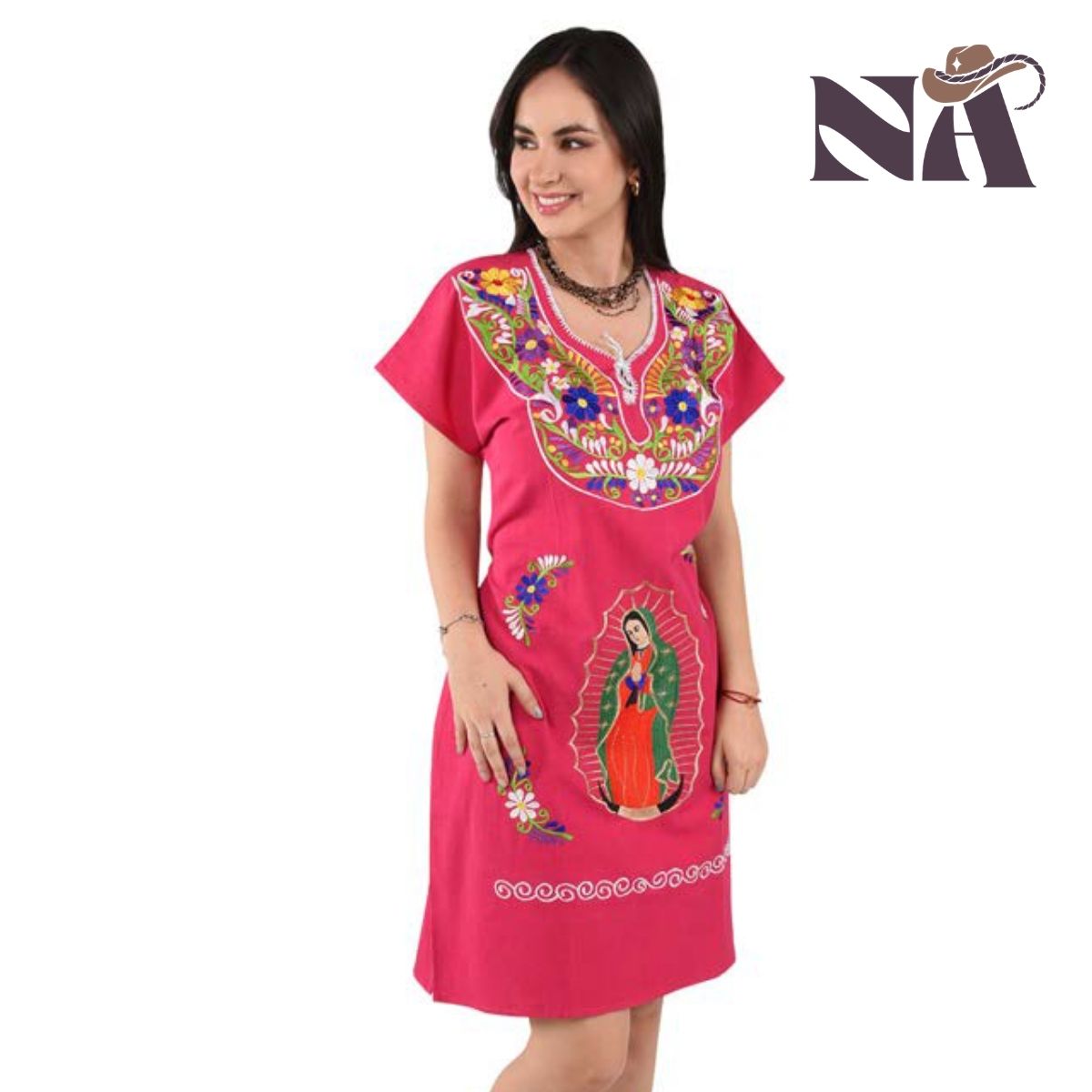 Embroidered Dress NA-TM-77332 - Vestido Bordado
