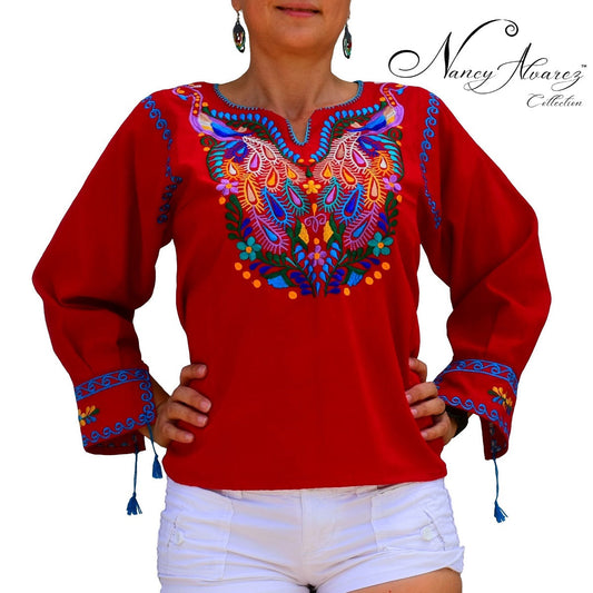 Embroidered Blouse NA-TM-77534