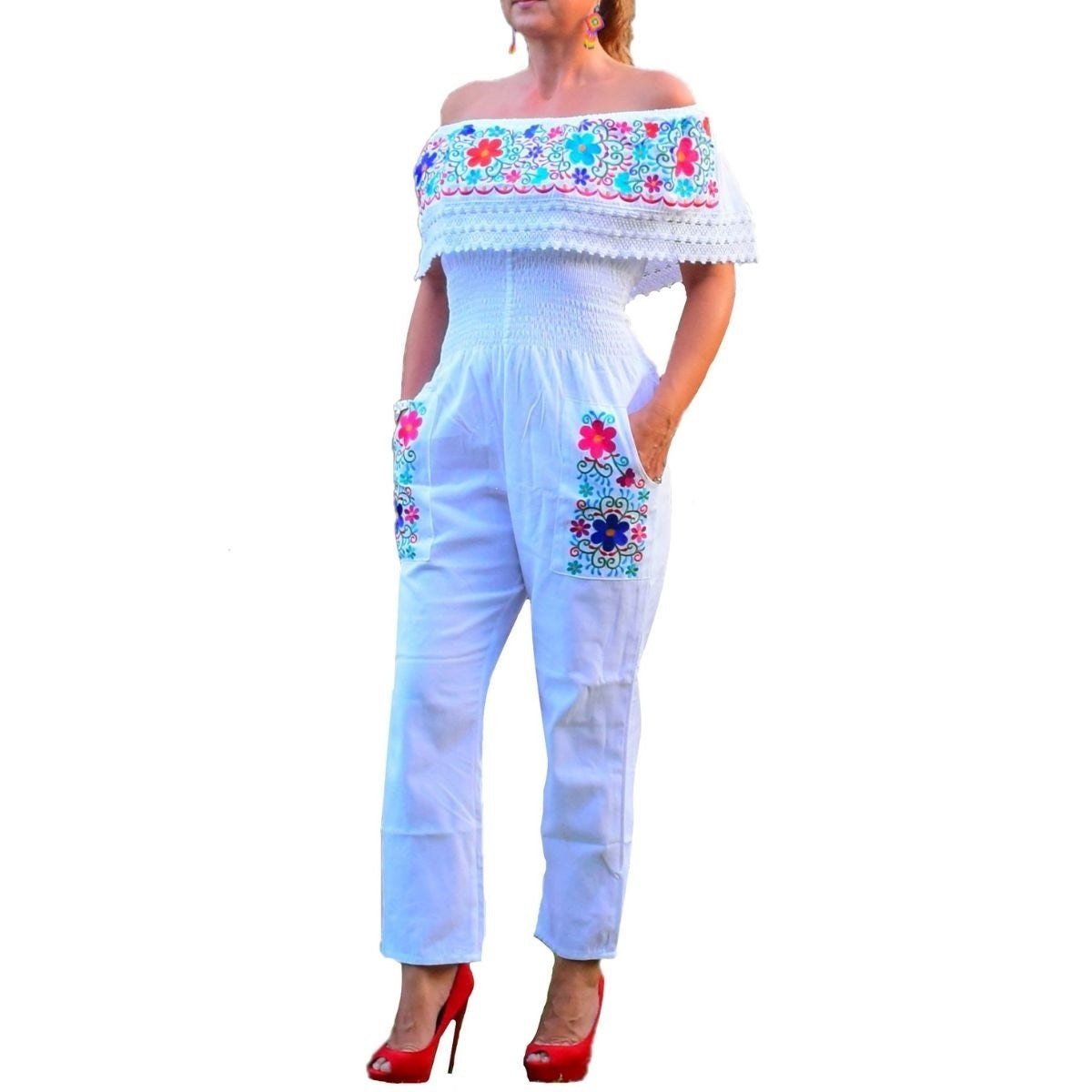 Embroidered Jumper NA-79005- Jumper Bordado