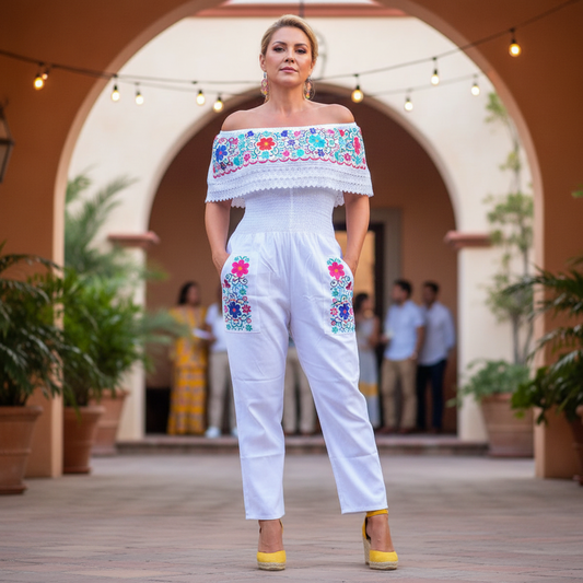 Embroidered Jumper NA-79005- Jumper Bordado