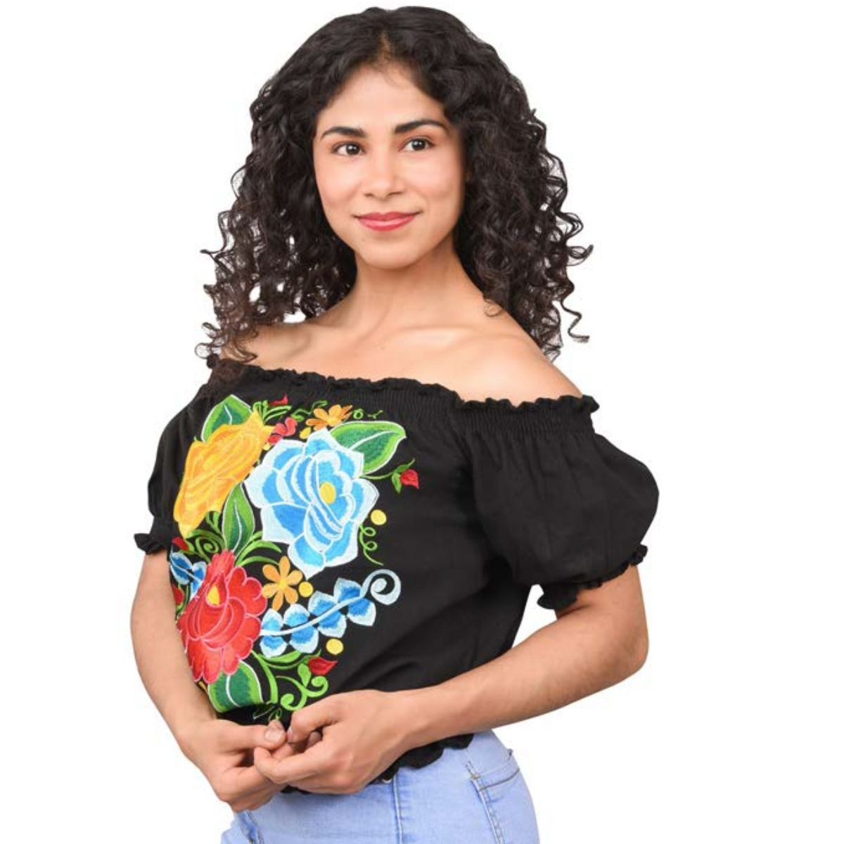 Embroidered Blouse NA-TM-79042 -  Blusa Bordada