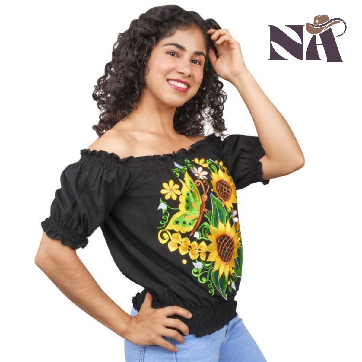 Embroidered Blouse NA-TM-79043 - Blusa de Mujer