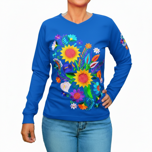 Embroidered Shirt NA-TM-79075 - Playera Bordada