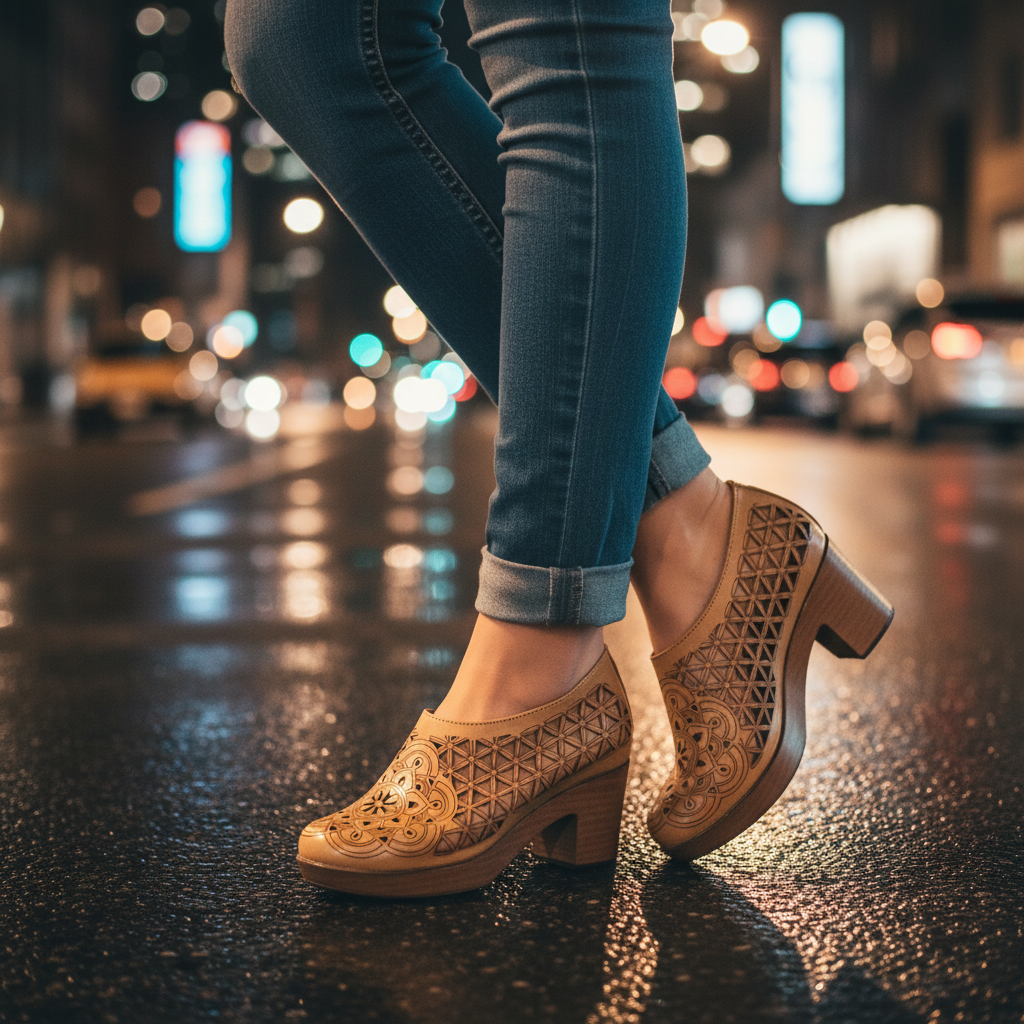 NA-TM-TF2029 - Handmade Leather Shoes for women