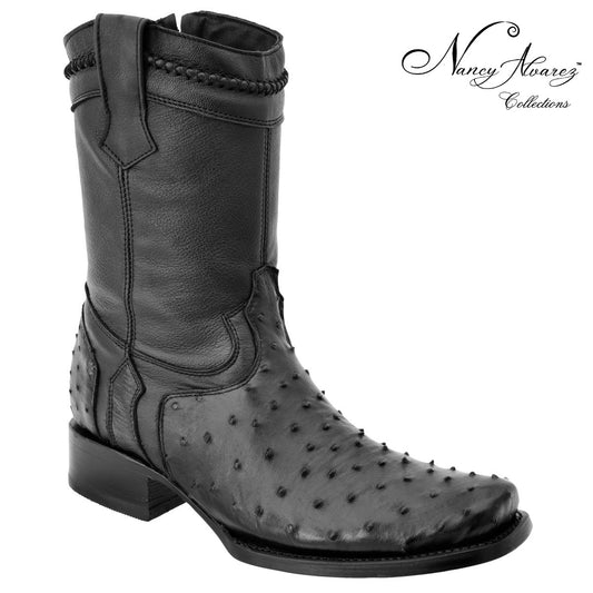 NA-WD0027BotasVaquerasExoticasavestruzparaHombreWesternBootsNancyAlvarezCollectionsLaEleganciadeMexico