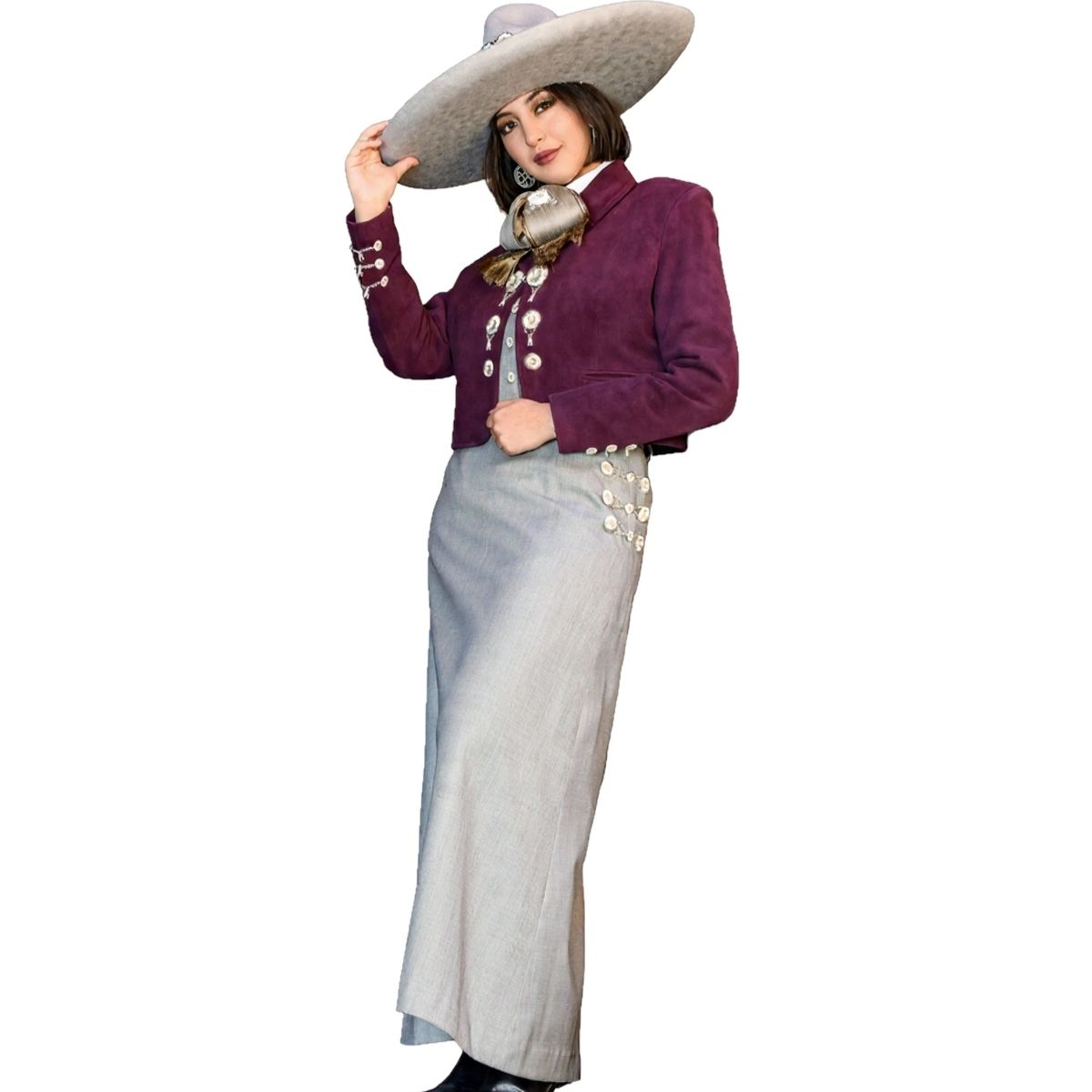 Charro Suit for Women NA-WD0325 - Traje de Charro
