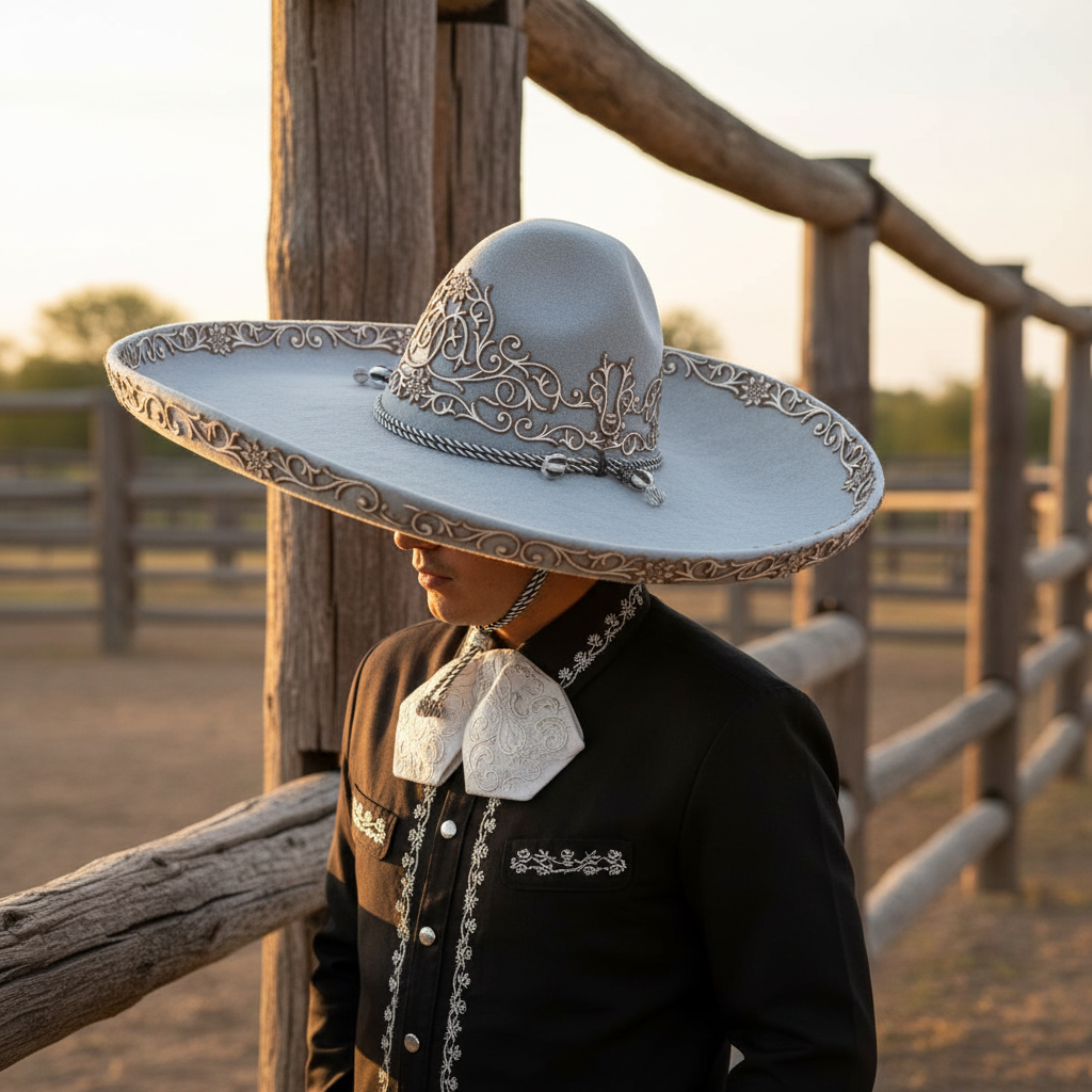 Fine Charro Hat NA-WD0702