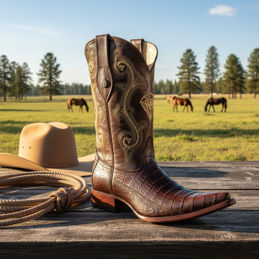 Men's Western Boots - NA-WD0061 Botas Vaqueras
