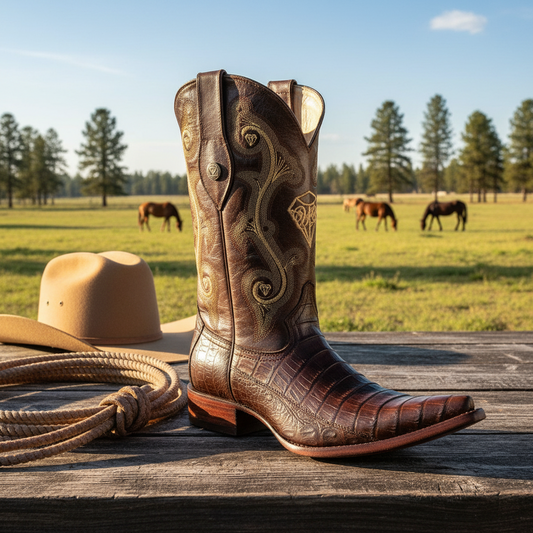 Men's Western Boots - NA-WD0061 Botas Vaqueras