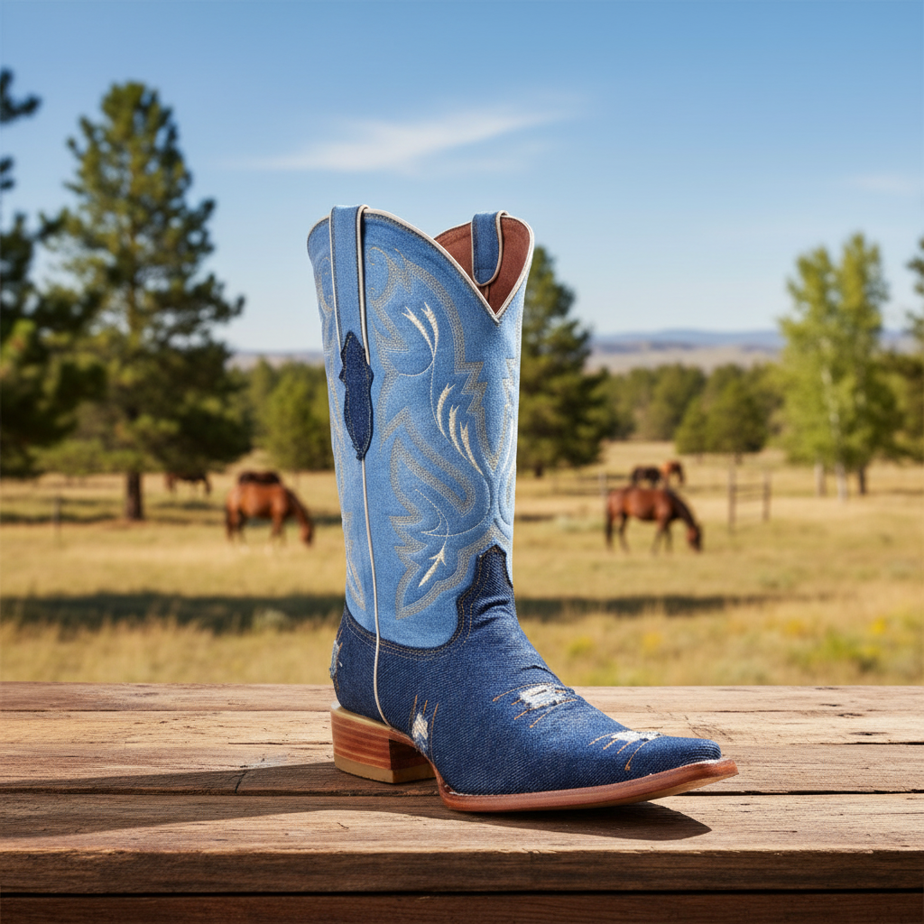 Men's Western Boots - NA-WD0140 Botas Vaqueras