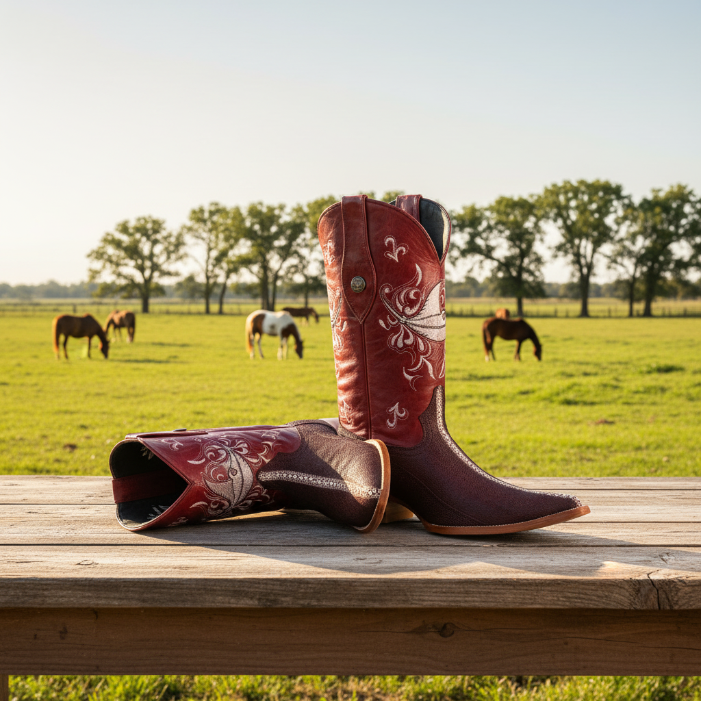 Men's Western Boots - NA-WD0141 Botas Vaqueras