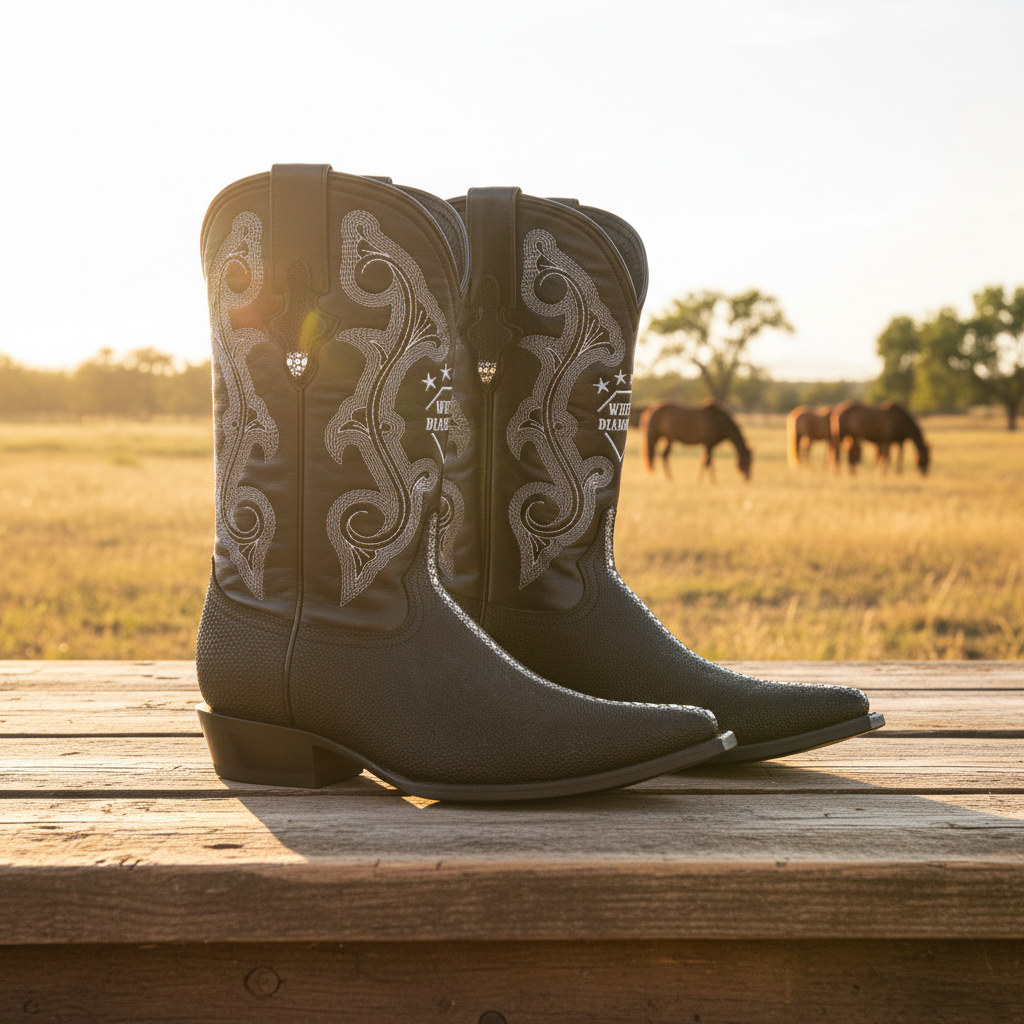 Men's Western Boots - NA-WD0142 Botas Vaqueras