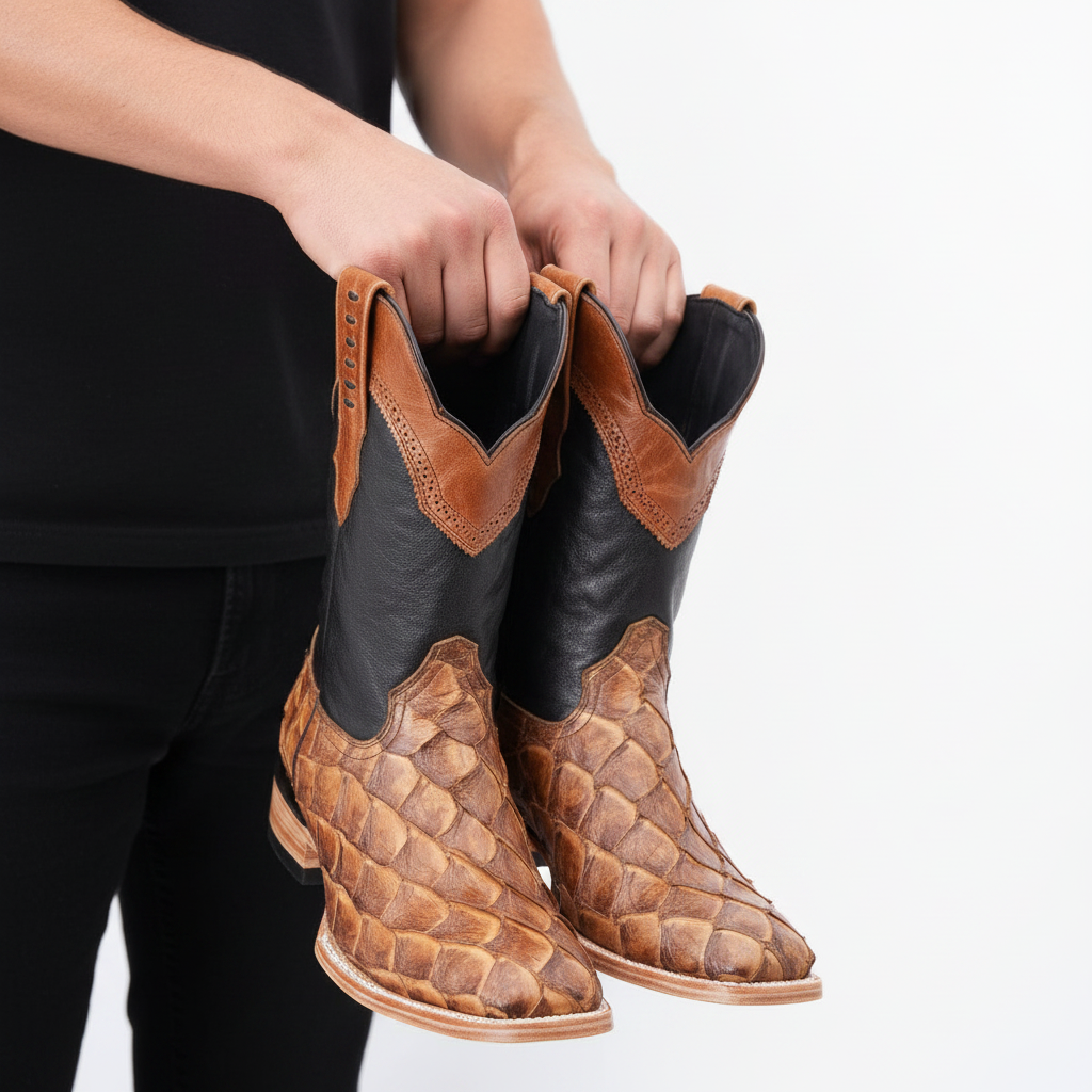 Men's Western Boots - NA-WD00249 Botas Vaqueras