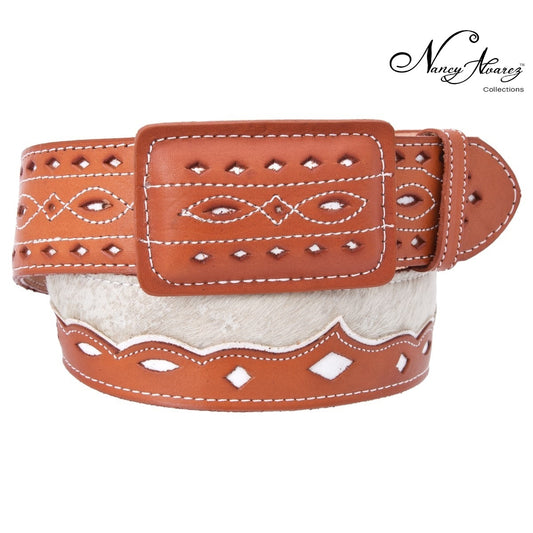 NA-WD1506NaturalCintoVaqueroWesternBeltNancyAlvarezCollections