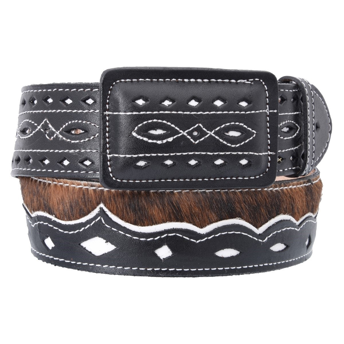 NA-WD1508BlackCintoVaqueroWesternBeltNancyAlvarezCollections