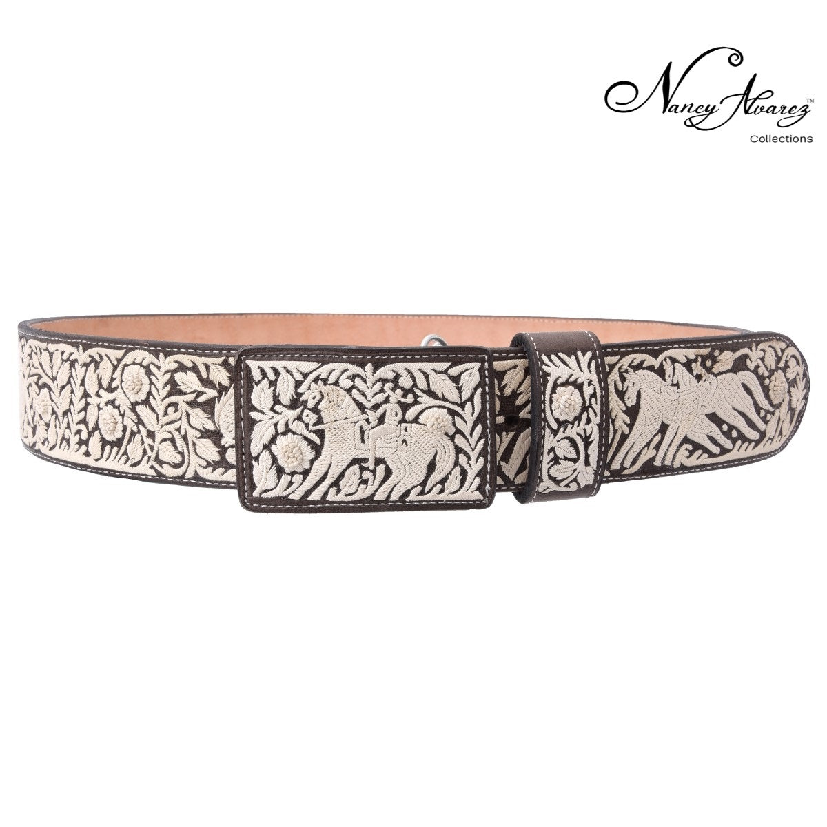 Leather Belt NA-WD1583 Cinturon de Piel