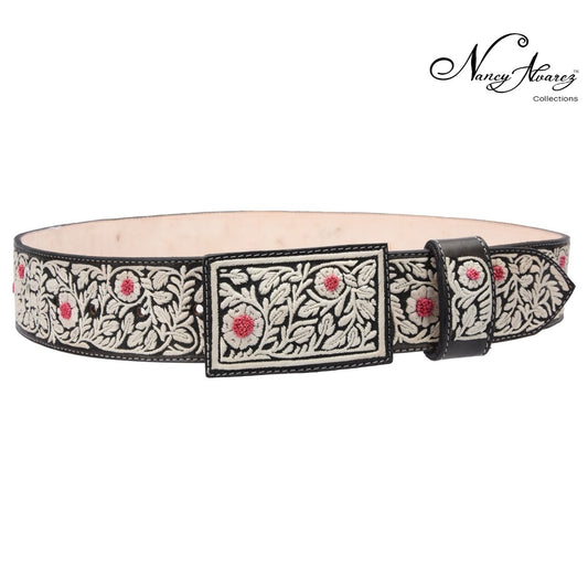 Leather Belt NA-WD1585 Cinturon de Piel