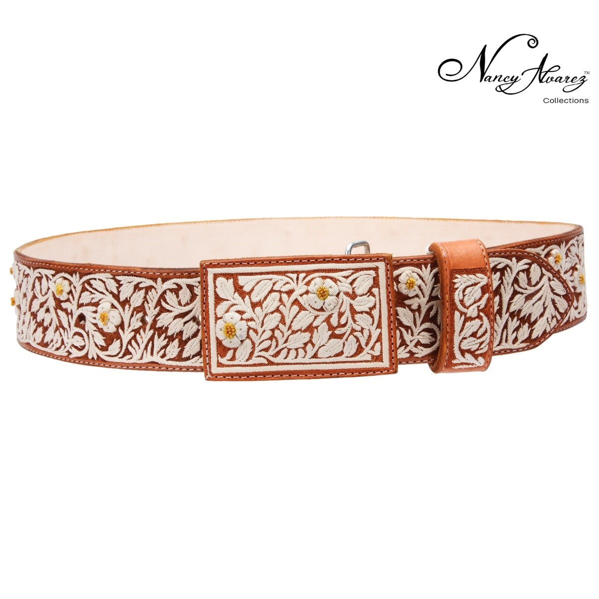 Leather Belt NA-WD1589 Cinturon de Piel