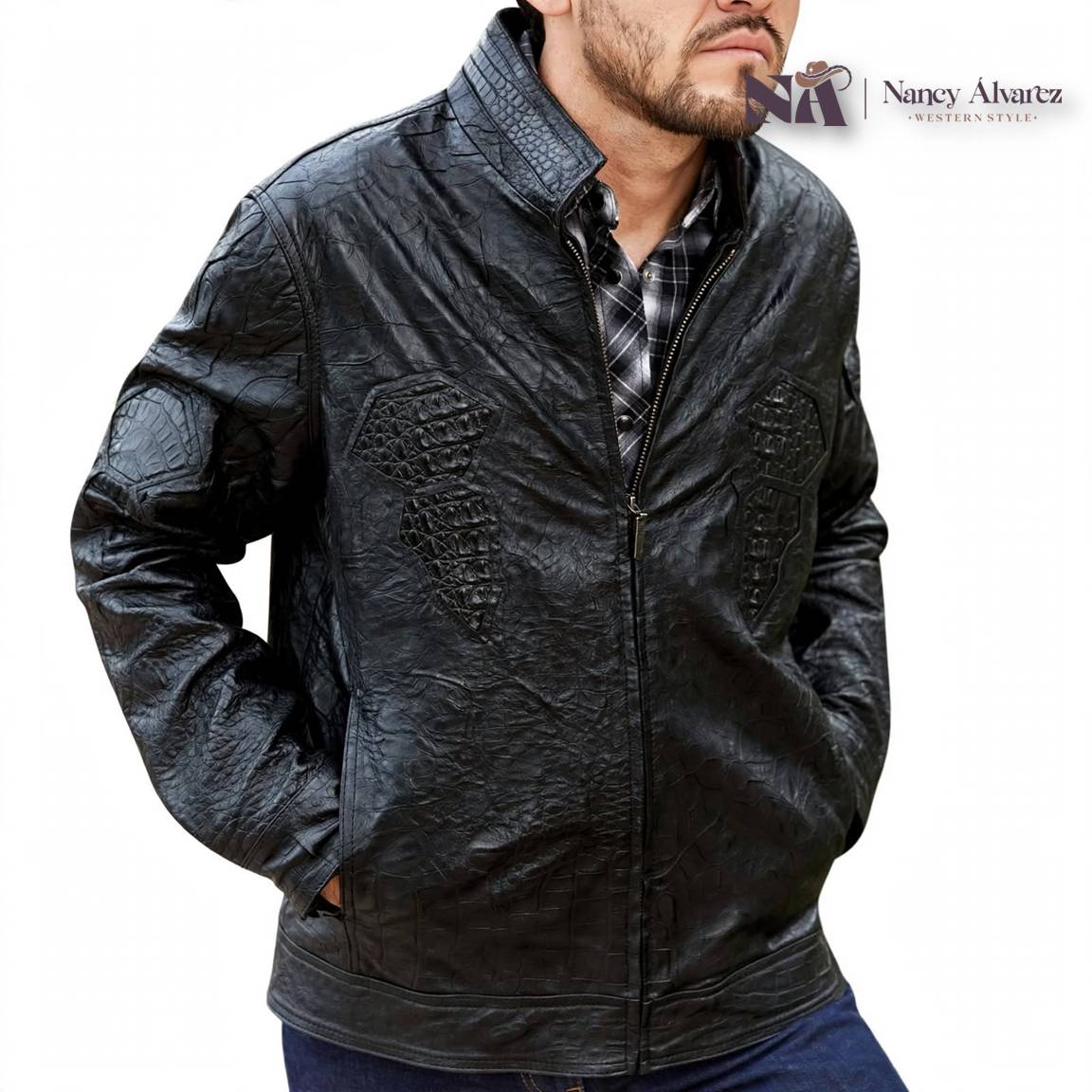 Leather Jacket for Men NA-WD1701