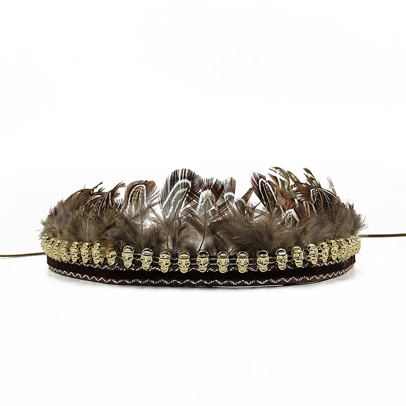 Hat Feather Accessories Cowboy Hat Fedora Hat Band Decoration Men's and Women's Hat Band Belt Fashion Accessories
