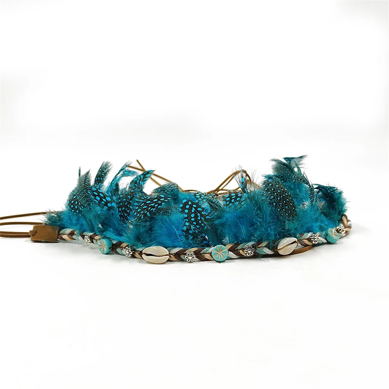 Hat Feather Accessories Cowboy Hat Fedora Hat Band Decoration Men's and Women's Hat Band Belt Fashion Accessories