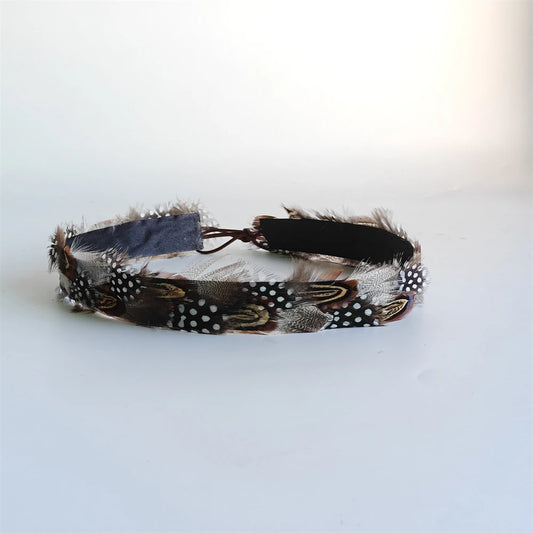 New Feathered Hatband Vintage Cowboy Hatband Felt Hat Accessories Fashion Western Hat Replacement Hatband