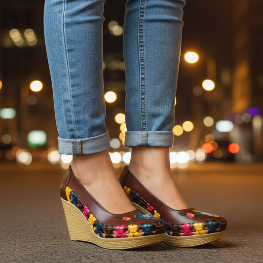 NA-TM-35336 - Handmade Leather Shoes for women