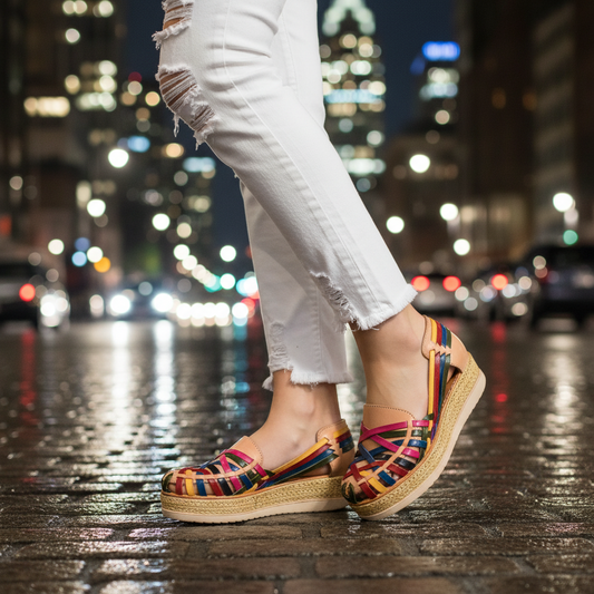 NA-TM-35352 - Handmade Leather Shoes for women