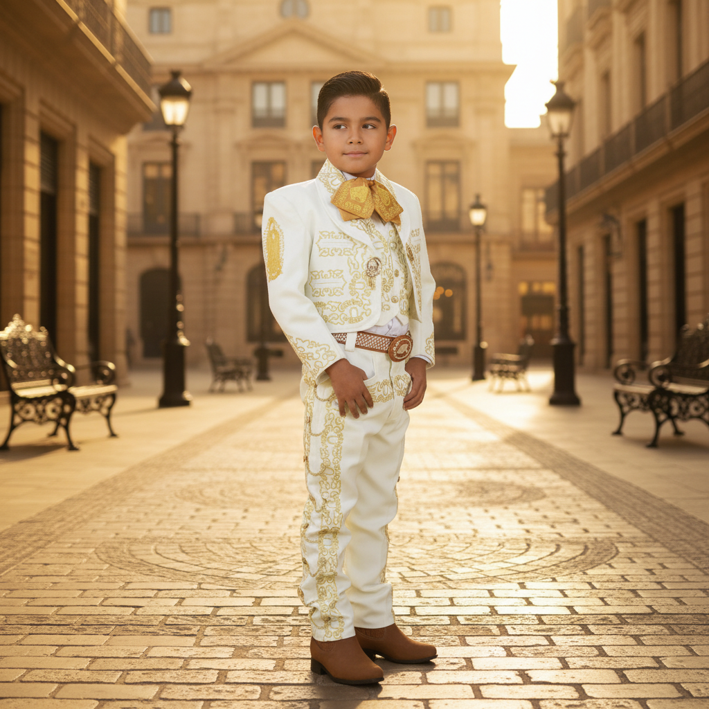 Traje Charro de Niño KS-72347 - Charro Suit for Kids