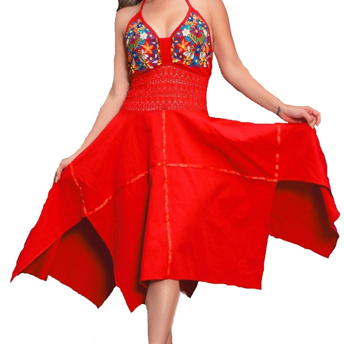 Embroidered Dress NA-TM-77321 - Vestido Bordado