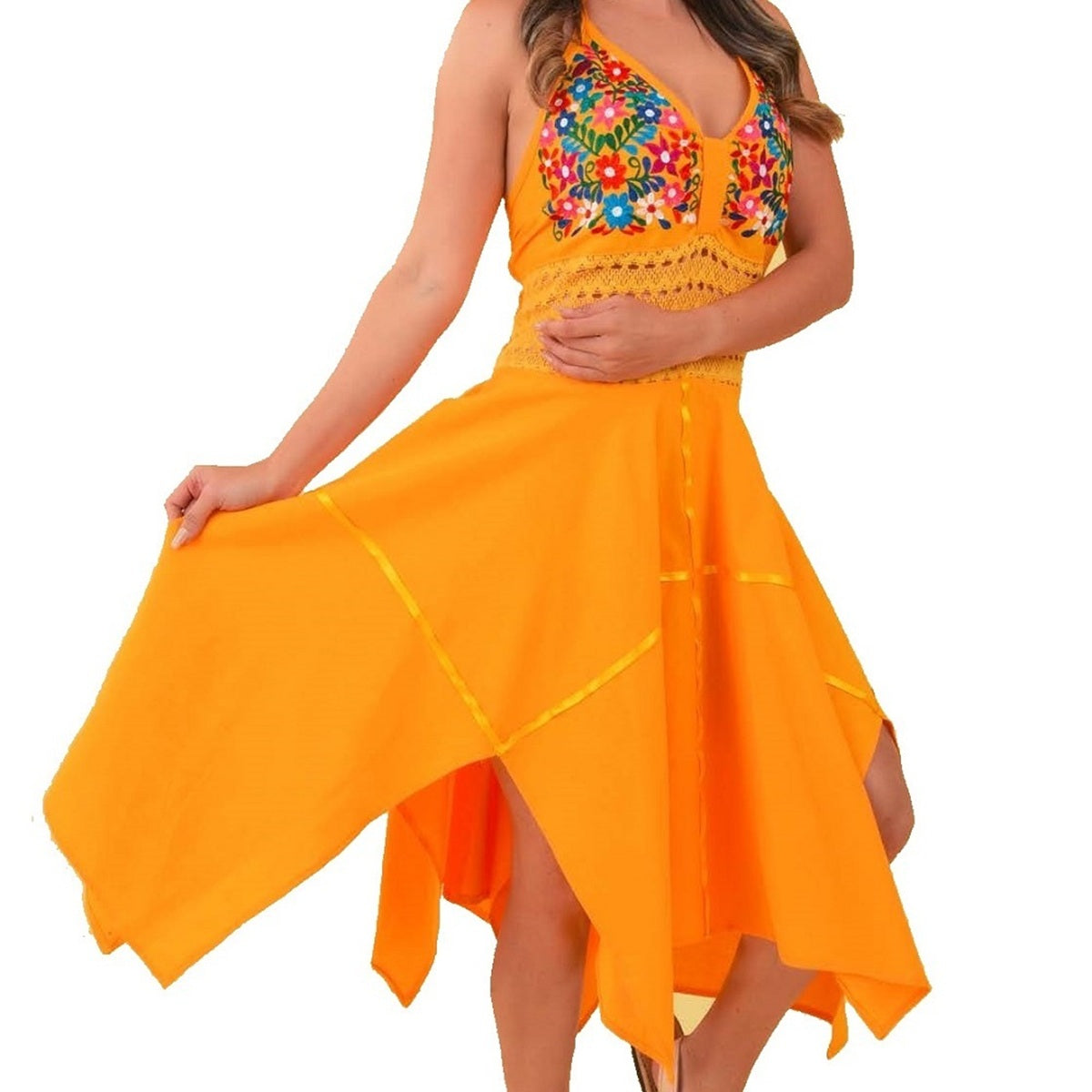 Embroidered Dress NA-TM-77326 - Vestido Bordado