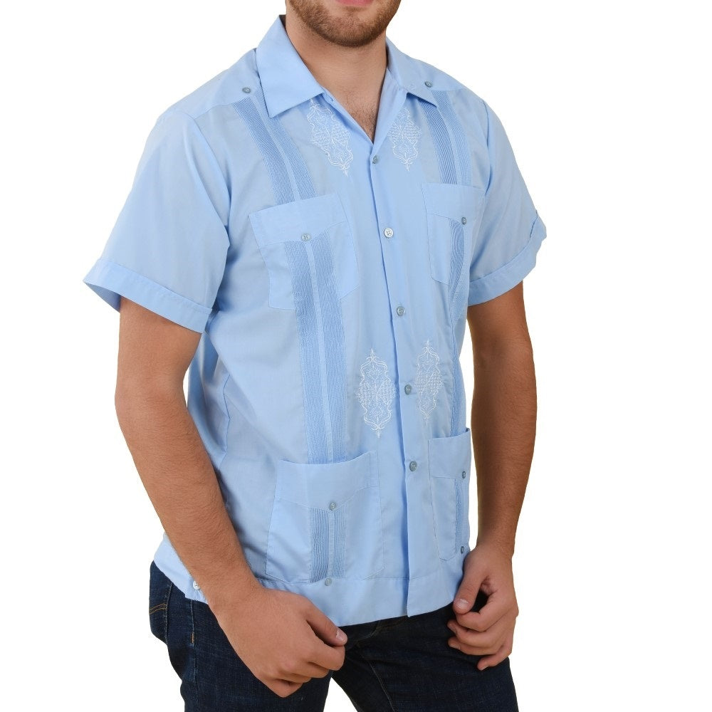 Camisa Guayabera TM-78113 Men's Shirt