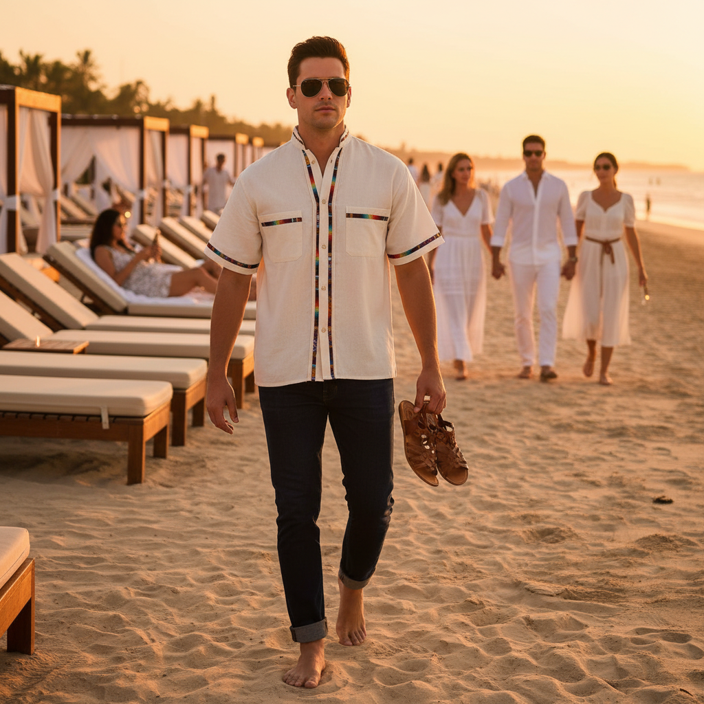 Camisa de Manta TM-78122 Men's Shirt
