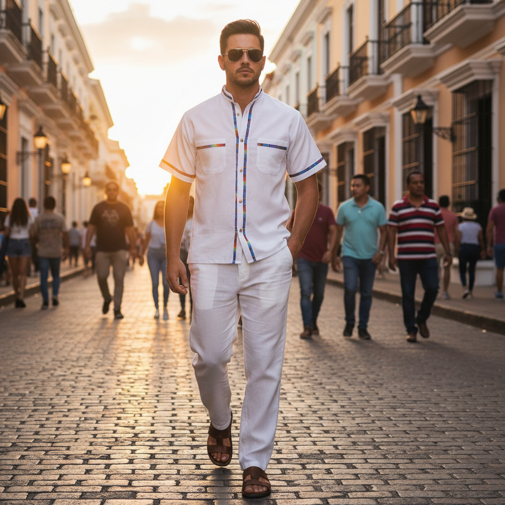Camisa de Manta TM-78125 Men's Shirt