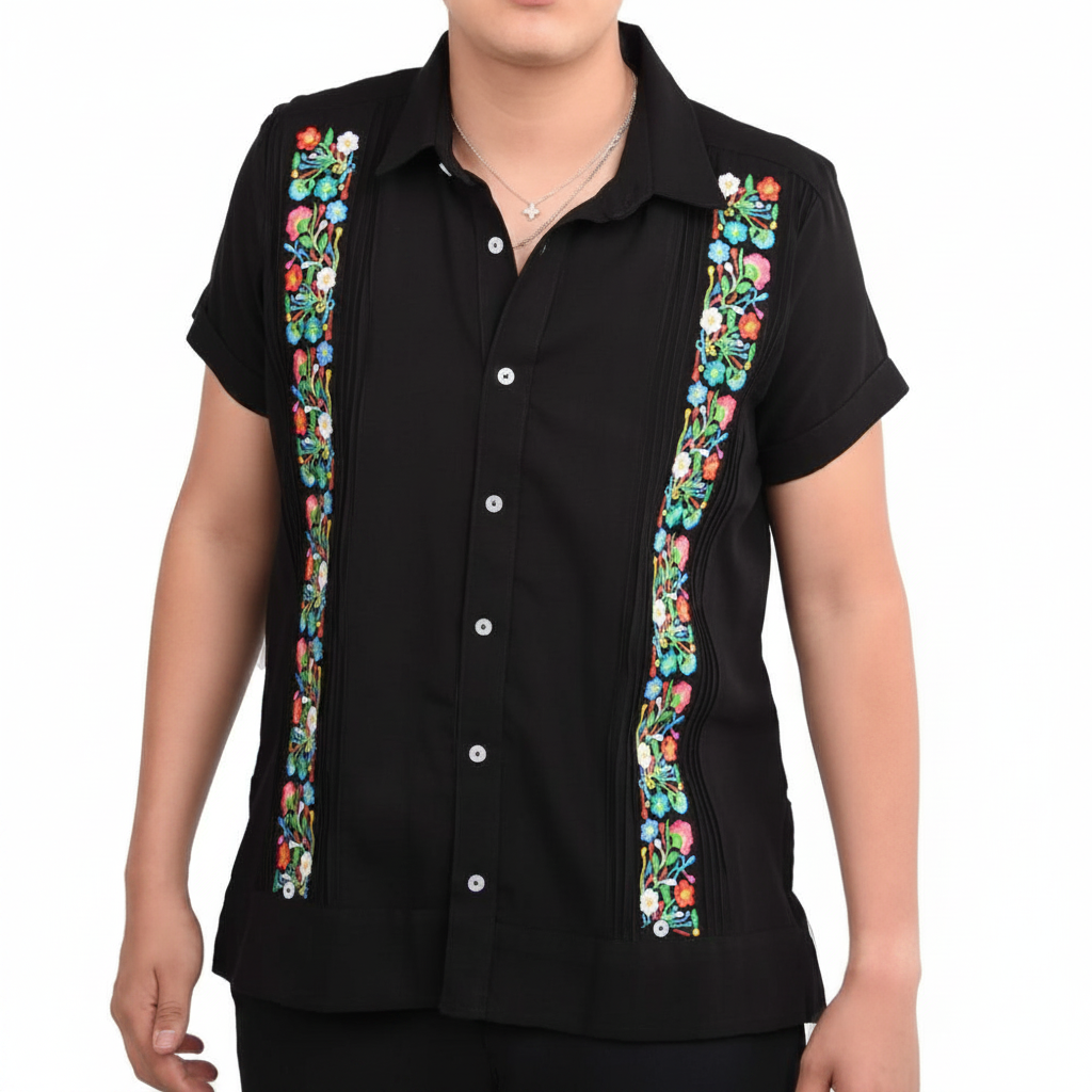 Camisa Bordada TM-79001 Men's Shirt