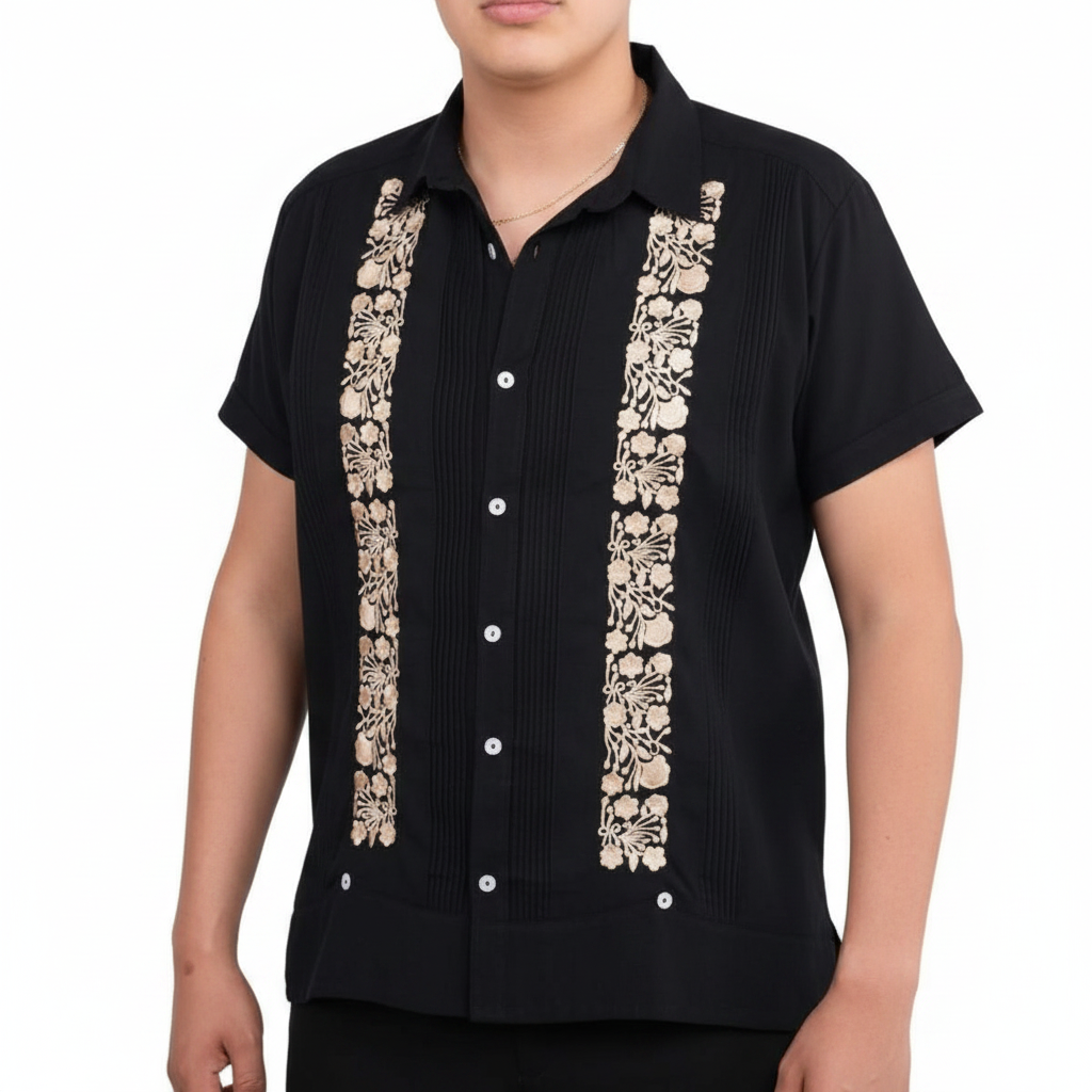 Camisa Bordada TM-79004 Men's Shirt