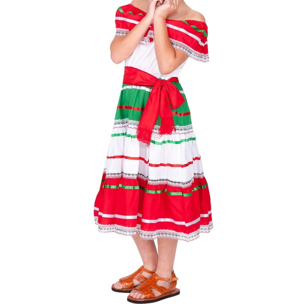 Vestido Patrio de Niña KS74126 - Girls Dress
